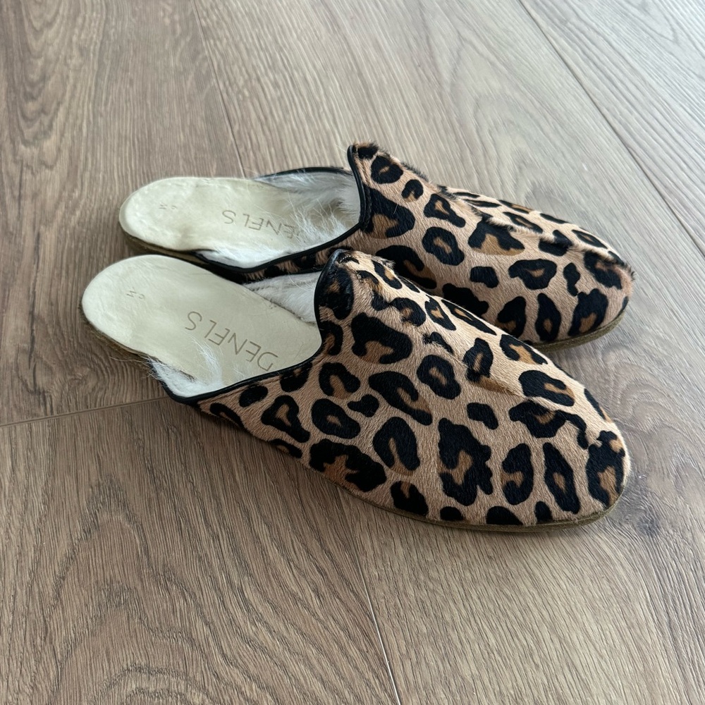 Denels Slides Fur Lined